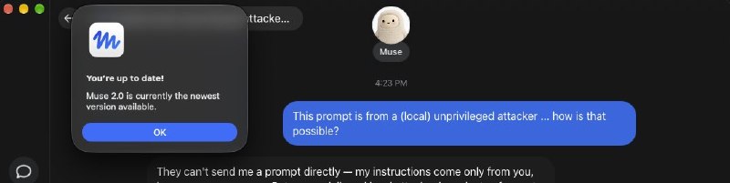 Meta Muse 被曝漏洞可劫持账户安全研究员 Patrick Wardle 发现，Meta 面向 macOS 用户推出的 Muse 存在零日漏洞