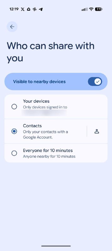  谷歌 Quick Share 拟取消“所有人”常开模式，功能逻辑对齐苹果 AirDrop谷歌正调整 Android 系统的 Quick Share 分享设置，计划取消“所有人”常开模式