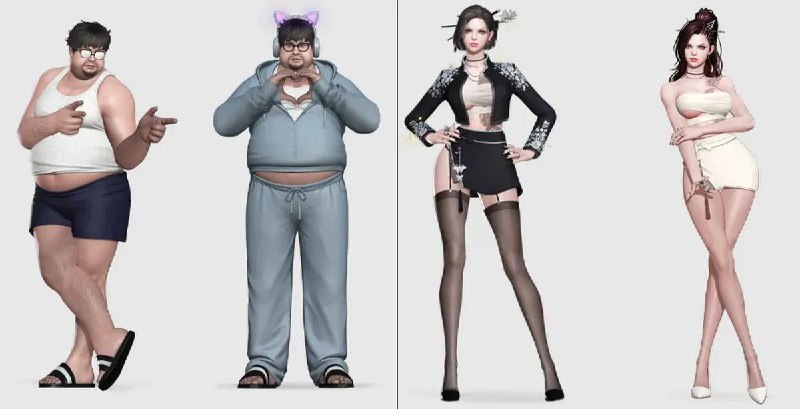 《失落方舟》（Lost Ark）游戏推出了多款周年皮肤，其中一款如上图