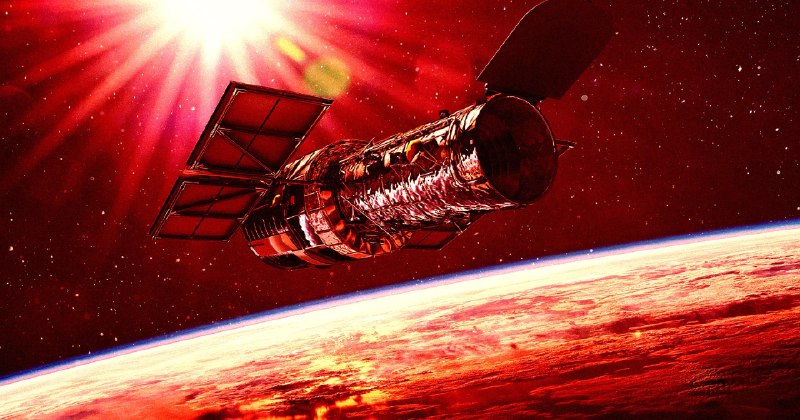 哈勃望远镜高度降至300英里或于2030年前坠毁哈勃空间望远镜在轨运行36年后轨道持续衰减，高度已从2020年的330英里降至目前的300英里