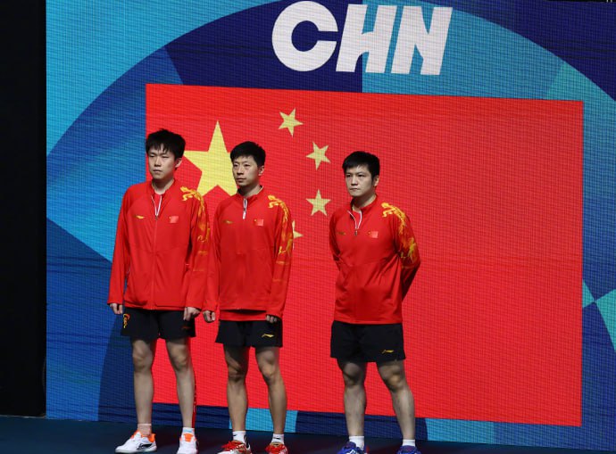 巴黎奥运乒乓男团决赛大局比分中国🇨🇳3：瑞典🇸🇪0Olympics☘️ 关注频道 @ZaiHuaPd📮 投稿爆料 @ZaiHuabot
