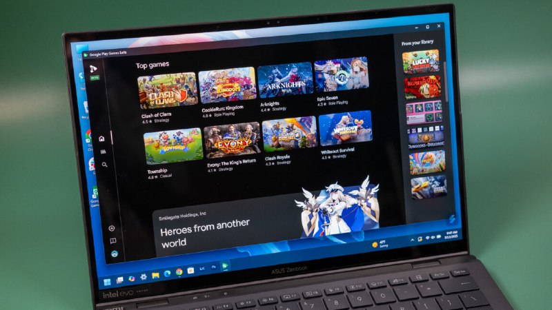  Google 继续把 Play 游戏往 PC 端搬官方宣布，Google Play Games on PC 将加入更多付费/精品游戏，并推出“跨端购买”机制，部分游戏买一次后可同时在 Android 和 PC 上游玩