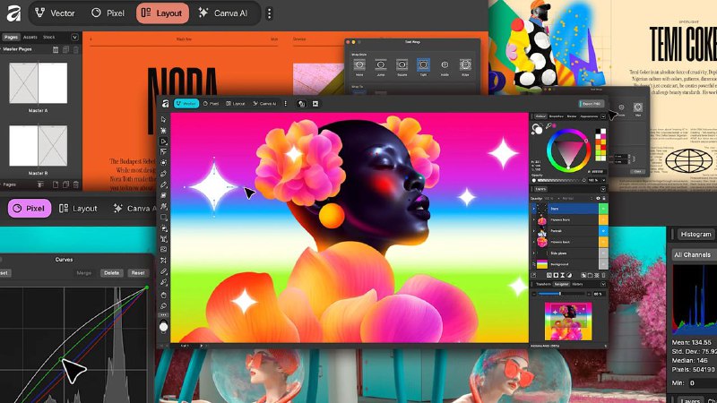 Affinity 宣布全面免费，整合三大软件并接入 Canva AI在 2025 年 Canva Keynote 发布会上，平面设计软件 Affinity 宣布将对所有用户永久免费开放