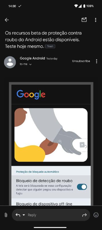 Android 的防盗检测锁功能终于开始推出了！该功能会在检测到手机从你手中被抢走时自动锁定设备