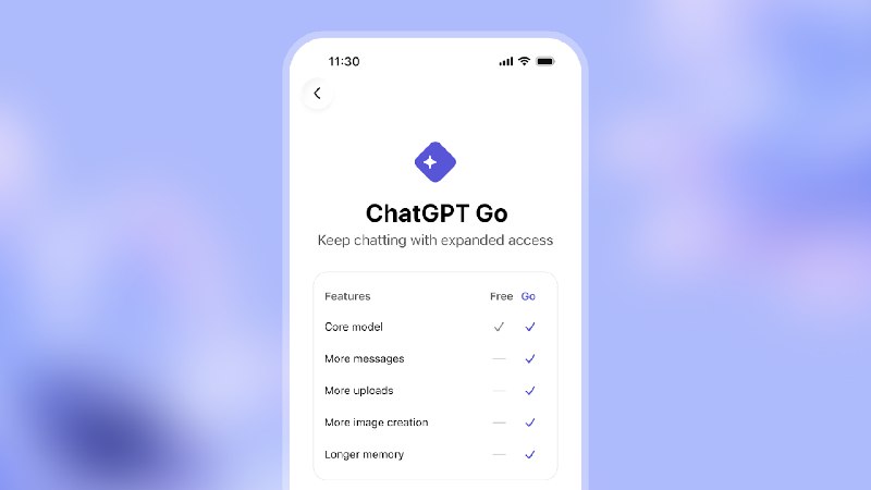 OpenAI 全球推出 ChatGPT Go 订阅计划，月费 8 美元起，并开始在免费版和 Go 订阅版中测试广告OpenAI 宣布在全球范围内正式推出低成本订阅计划 ChatGPT Go，美国地区月费为 8 美元