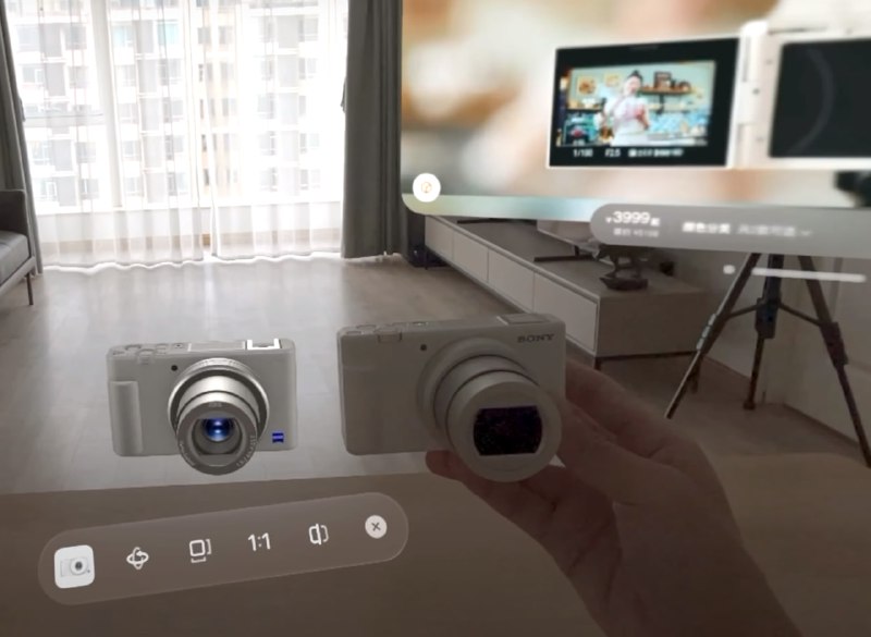 淘宝苹果 Vision Pro 版上线：“身临其境”查看商品淘宝在 App Store 上线了 Vision Pro 版本，可以通过 Vision Pro 将商品投影到现实中查看，并与其他商品对比