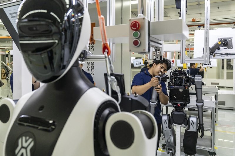 中国人形机器人占全球出货量 97%，上半年遥遥领先2026 年上半年，中国人形机器人制造商占据全球出货量的 97% 以上