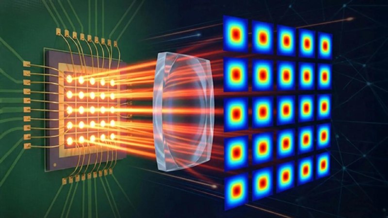 激光无线通信实验达到 360 Gbps，能耗约为 Wi-Fi 的一半研究人员开发出一套芯片级光无线系统，在两米测试中实现 362.7 Gbps 总传输速率，单位比特能耗约 1.4 纳焦耳，约为同类领先 Wi-Fi 技术的一半