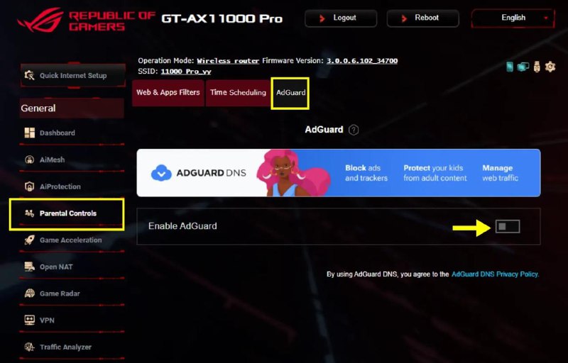 华硕与广告拦截器 AdGuard 达成合作，旗下 Wi-Fi 7 路由器将支持拦截广告近日广告拦截器 AdGuard 宣布与华硕达成合作，华硕所有支持 Wi-Fi 7 的路由器产品中均集成了 AdGuard DNS，用户将无需额外配置或安装第三方应用来拦截广告