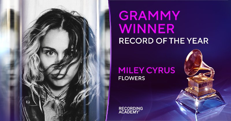 2024 年格莱美音乐奖六大通类获得者年度制作：Flowers - Miley Cyrus年度专辑：Midnights - Taylor Swift年度歌曲：What Was I Made For? - Billie Eilish最佳新人：Victoria Monét最佳非古典类制作人：Jack Antonoff最佳非古典类词作者：Theron Thomas格莱美投稿：@TNSubmbot频道：@TestFlightCN2024 年格莱美音乐奖六大通类获得者年度制作：Flowers - Miley Cyrus年度专辑：Midnights - Taylor Swift年度歌曲：What Was I Made For? - Billie Eilish最佳新人：Victoria Monét最佳非古典类制作人：Jack Antonoff最佳非古典类词作者：Theron Thomas格莱美投稿：@TNSubmbot频道：@TestFlightCN
