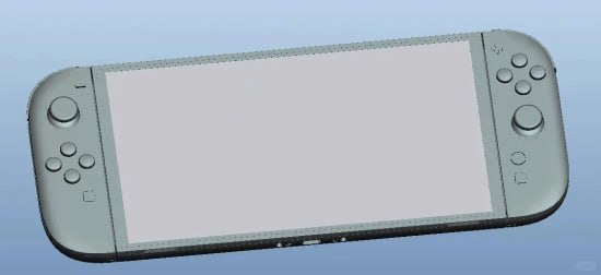 NS2效果图及实物图疑似曝光，8英大屏幕 12GB内存近日，一些Switch2的3D建模效果图及部分实物图在网上流传，根据爆料图，Switch2将有更大的8英寸屏幕、磁性Joy-Cons手柄，顶部和底部配有USB-C接口