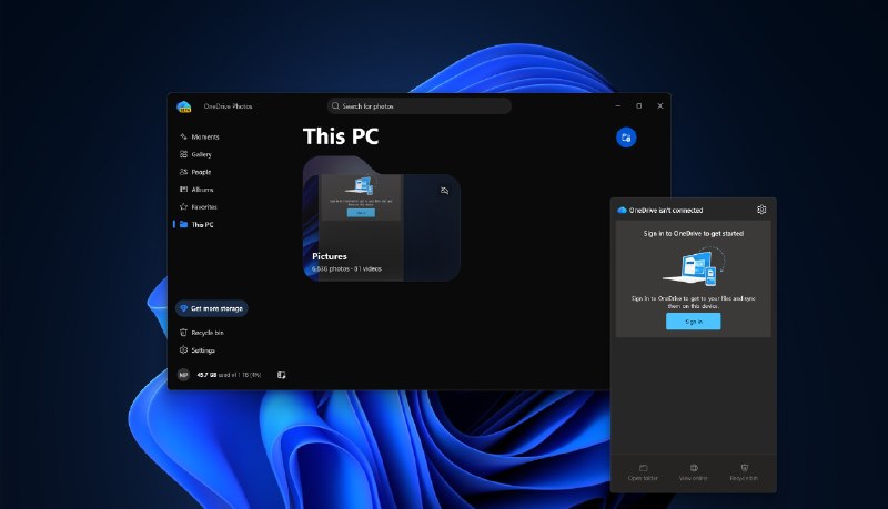  Windows 11 被曝自动安装 OneDrive Photos，应用可在授权后扫描照片中的人脸微软被发现正在部分 Windows 11 设备上自动安装 OneDrive Photos 应用，该应用可作为图片查看工具使用，并与 OneDrive 云存储服务整合