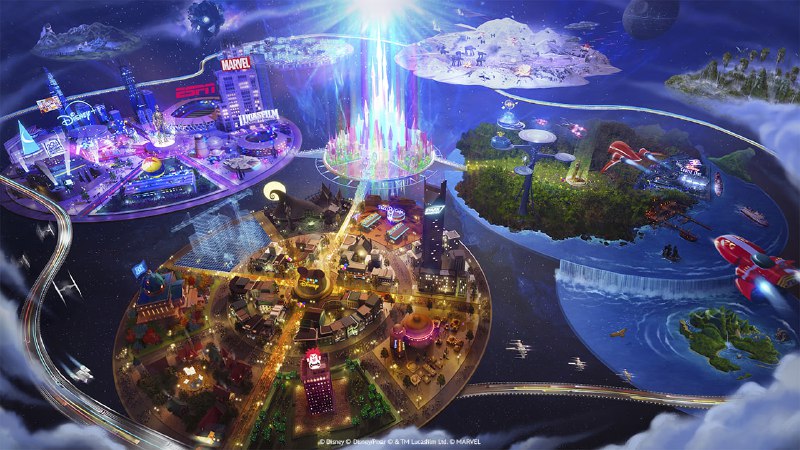 迪士尼收购 15 亿 Epic 股权：宣布联手打造与《堡垒之夜》相连的娱乐宇宙迪士尼公司和 Epic Games 将合作开发全新的游戏和娱乐世界，这个多年期的项目除了与《堡垒之夜》互通外，还将为消费者提供大量机会来游玩、观看、购物和参与迪士尼、皮克斯、漫威、星球大战、阿凡达等内容的角色和故事