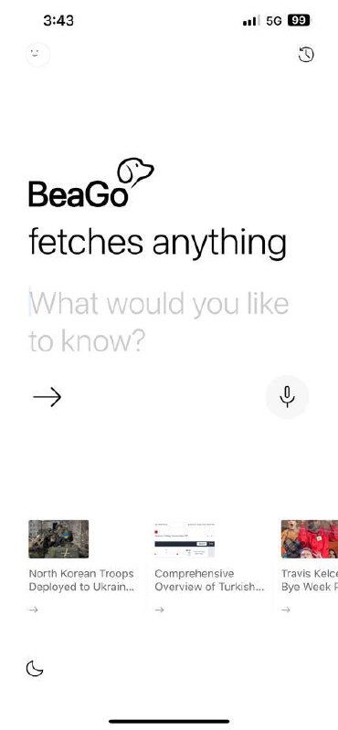 BeaGo，基于新闻的 AI 产品- 问答式提供新闻内容；- 爬虫的更新速度非常快；- 信息源很广；- 分析问题可以主动结合历史趋势；- 相关话题的推荐命中率很高；- 支持中文App Store | Google PlayPS： 资源分享，不是广告☘️ 关注频道 @ZaiHuapd📮 热点投稿 @ZaiHuabotBeaGo，基于新闻的 AI 产品- 问答式提供新闻内容；- 爬虫的更新速度非常快；- 信息源很广；- 分析问题可以主动结合历史趋势；- 相关话题的推荐命中率很高；- 支持中文App Store | Google PlayPS： 资源分享，不是广告☘️ 关注频道 @ZaiHuapd📮 热点投稿 @ZaiHuabot
