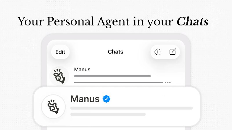 Manus 推出 Manus Agents 接入 Telegram，支持多步任务执行与语音交互2026 年 2 月 16 日，AI 平台 Manus 推出 Manus Agents 功能，首发支持接入 Telegram