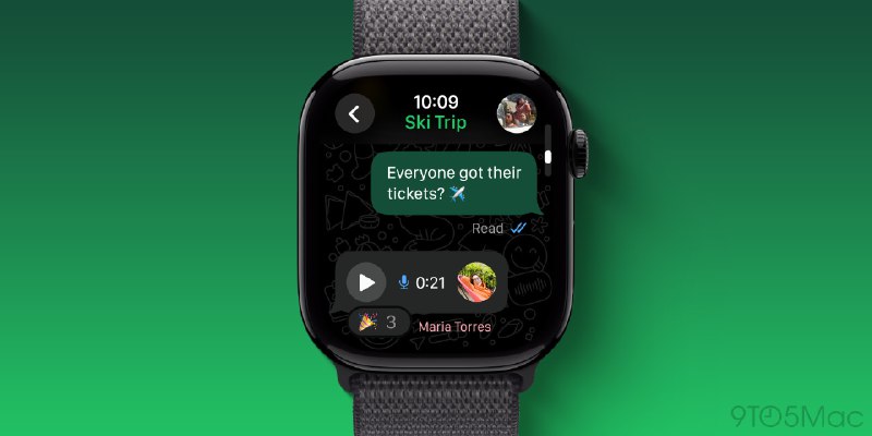  WhatsApp 正式推出 Apple Watch 应用，支持多项新功能Meta 今日宣布推出功能完整的 WhatsApp Apple Watch 应用，此前该应用仅支持通知功能