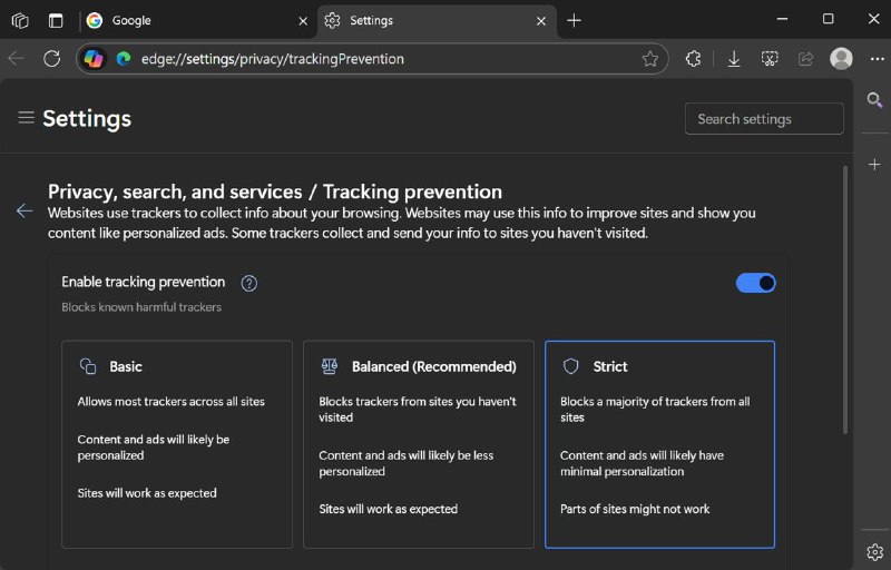 Chrome 浏览器测试新隐私功能：无痕模式下阻止追踪脚本谷歌正在 Windows 11 的 Chrome 无痕模式中测试一项名为“无痕脚本阻止（Script blocking in Incognito）”的新功能，旨在阻止利用 Canvas、WebGL、字体等 API 进行设备指纹追踪的第三方脚本
