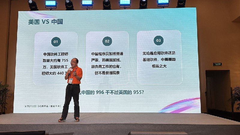 2024 稀土开发者大会 - 为什么中国的996干不过美国的955？Glowin关注频道 @ZaiHuaPd频道爆料 @ZaiHuabot