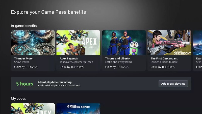 📱 Microsoft宣布对Xbox云游戏进行重大变革，并改为每月小时数限制微软将从 2026 年 11 月起限制 Xbox Cloud Gaming 的月度时长：Game Pass Essential、Premium 和 Ultimate 每月分别包含 5、10 和 15 小时