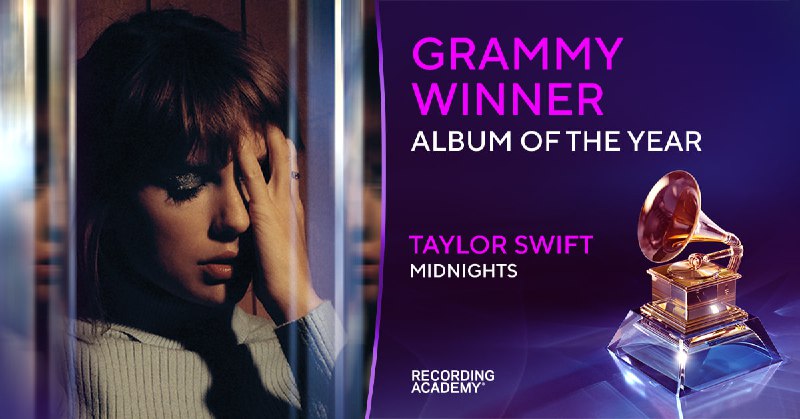 2024 年格莱美音乐奖六大通类获得者年度制作：Flowers - Miley Cyrus年度专辑：Midnights - Taylor Swift年度歌曲：What Was I Made For? - Billie Eilish最佳新人：Victoria Monét最佳非古典类制作人：Jack Antonoff最佳非古典类词作者：Theron Thomas格莱美投稿：@TNSubmbot频道：@TestFlightCN2024 年格莱美音乐奖六大通类获得者年度制作：Flowers - Miley Cyrus年度专辑：Midnights - Taylor Swift年度歌曲：What Was I Made For? - Billie Eilish最佳新人：Victoria Monét最佳非古典类制作人：Jack Antonoff最佳非古典类词作者：Theron Thomas格莱美投稿：@TNSubmbot频道：@TestFlightCN