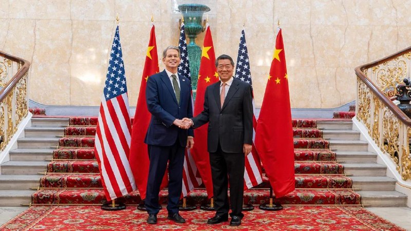 美方拟放松芯片出口管制 以换取中国加速审批稀土出口中国与美国的贸易谈判周二在伦敦继续进行