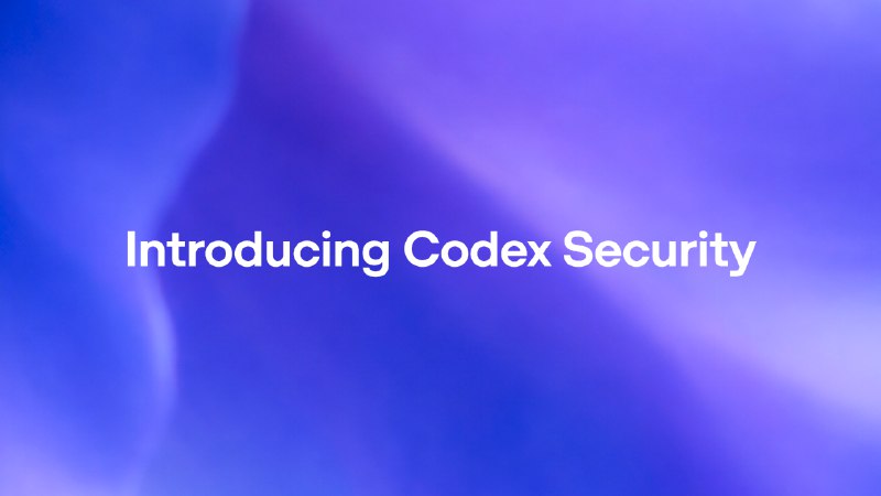  OpenAI 推出 Codex Security，面向代码安全审计场景OpenAI 发布了 Codex Security，这是一款用于代码安全审计的 AI 工具，目前以研究预览版形式向 ChatGPT Enterprise、Business 和 Edu 用户开放，并提供一个月免费试用