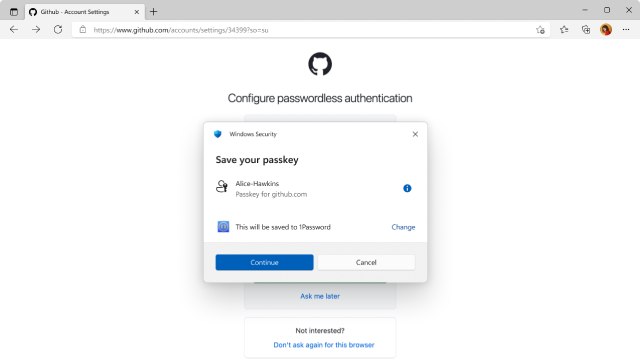 Windows 11原生支持第三方密钥管理器，1Password和Bitwarden率先接入微软宣布Windows 11在11月安全更新中正式支持第三方密钥管理器原生集成
