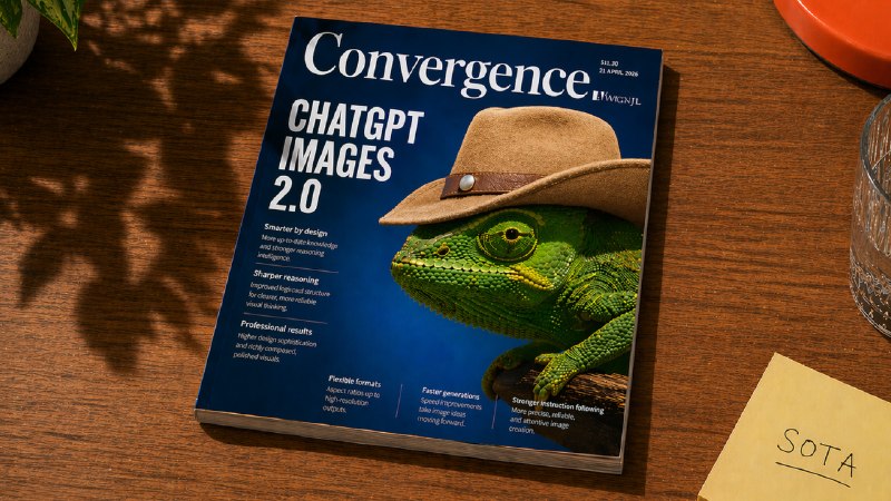  OpenAI 发布 ChatGPT Images 2.0 强化文本渲染与联网推理能力OpenAI 推出基于 GPT Image 2 的新一代图像生成模型 ChatGPT Images 2.0，通过引入“思考能力”实现了图像生成的逻辑推理与联网搜索