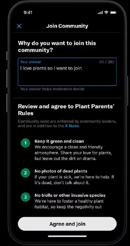 X（推特）上线新功能，社区管理员现可要求新人入群之前回答问题X 平台（原推特）昨日深夜上线了一项针对旗下“社区”（Communities）的新功能，X 的官方账号将其称为“gatekeeping allowed”（允许把关）