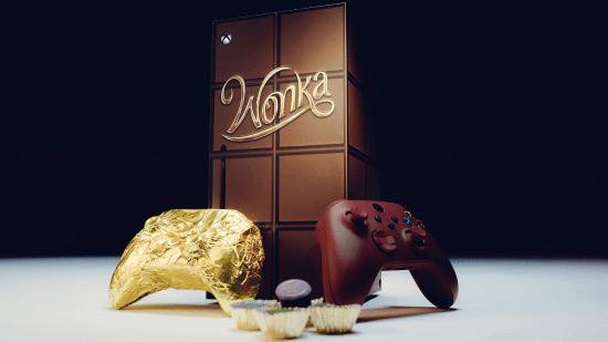 可以吃的手柄！微软推出巧克力定制XSX主机礼盒Xbox宣布与华纳兄弟影业合作，为将上映的《查理和巧克力工厂》的前传电影《旺卡》宣传