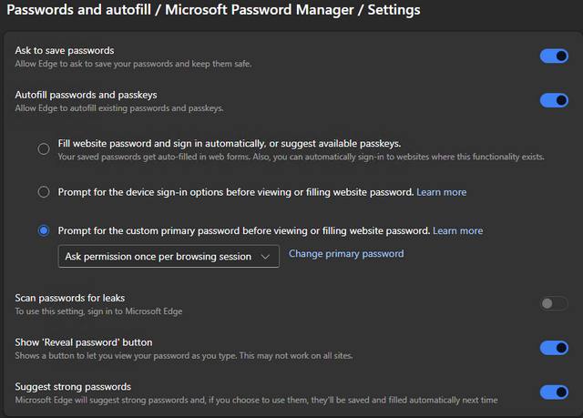  Microsoft Edge 密码管理器出现主密码认证失败问题近日有用户报告，Microsoft Edge 浏览器的本地密码管理器出现异常，即使输入正确的主密码也会显示"认证失败"错误，导致无法访问已保存的登录凭据