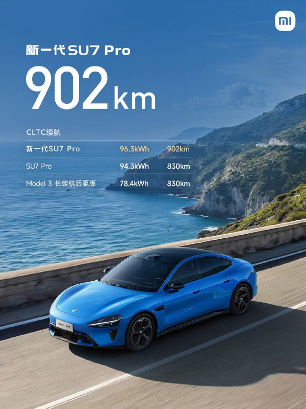  小米新一代 SU7 正式发布，动力、续航与快充性能全系升级3 月 19 日，小米汽车正式发布新一代 SU7