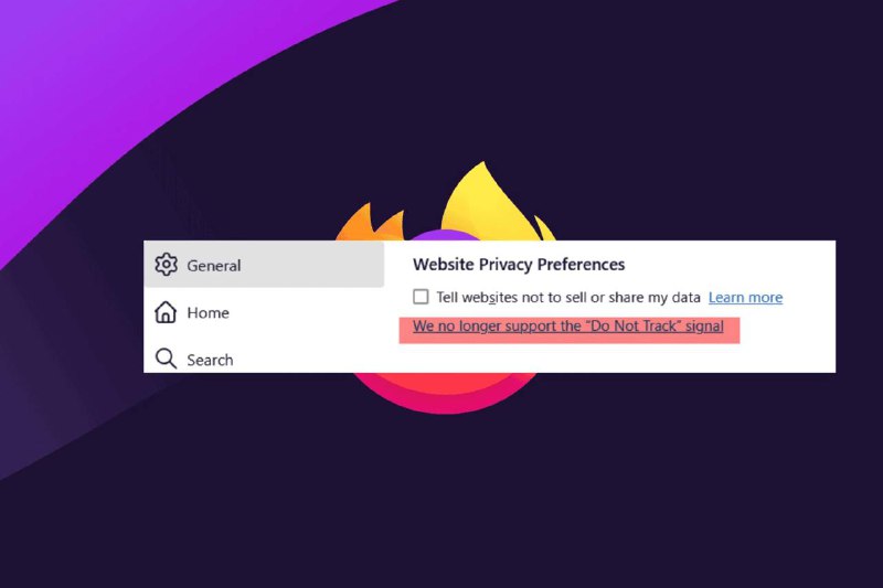 Firefox 将删除「禁止跟踪」功能 建议使用GPC方案Firefox 浏览器将删除「禁止跟踪 (DNT)」设置，此更改将在版本 135 及更高版本中生效