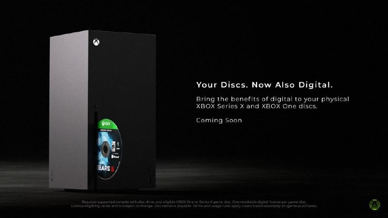  Xbox 8 月 31 日测试光盘转数字权益，权益与实体盘绑定Xbox 官方 8 月 26 日宣布，8 月 31 日起 Xbox Insiders 将测试新功能：把支持的实体光盘插入 Xbox One 或 Series X 主机并启动游戏，即可领取对应数字权益，首批覆盖数千款游戏，主要为 Xbox One 和 Series X 实体游戏