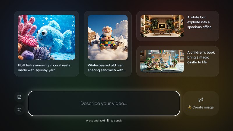 Google TV 版 Gemini 获重大更新，新增 AI 视频生成和语音控制功能Google 宣布为 Google TV 平台的 Gemini AI 助手推出重大更新，新增 Nano Banana 和 Veo 支持，用户可直接在电视上创建 AI 视频和图像