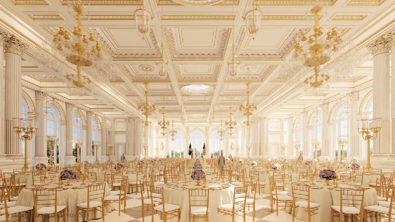特朗普计划斥资2亿美元改造白宫东翼 新建大型宴会厅美国总统特朗普宣布，计划斥资 2 亿美元对白宫东翼进行改造，以新建一个大型宴会厅
