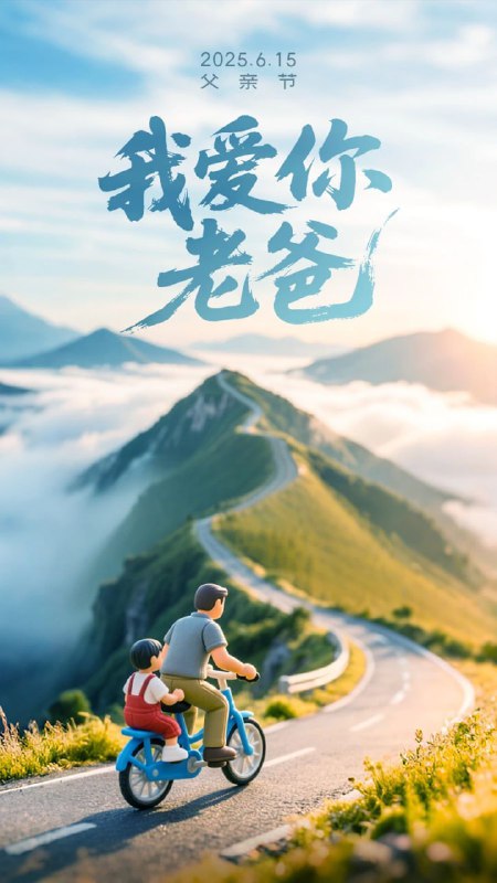 今天是6月15日父亲节，感恩父爱深沉无言，那是我们背后沉默而伟大的力量！祝爸爸们节日快乐！📮投稿爆料  ☘️频道  🍵茶馆