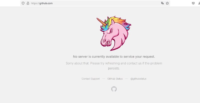 Github前端间歇性无法访问Github.com 的前端页面间歇性崩溃，后端API一切正常