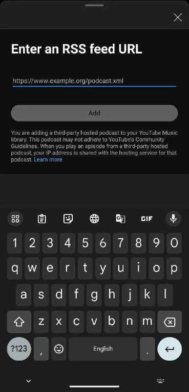 🎧 YouTube Music推出RSS播客功能，正在向第一批用户推送！Google Podcasts 将于2024年关闭