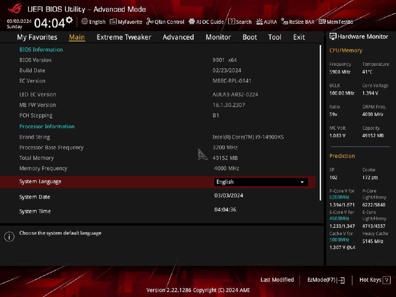 Intel Core i9-14900KS 泄露参数！ 来源线索：@ZaiHuabot投稿：@TNSubmbot频道：@TestFlightCNIntel Core i9-14900KS 泄露参数！ 来源线索：@ZaiHuabot投稿：@TNSubmbot频道：@TestFlightCN