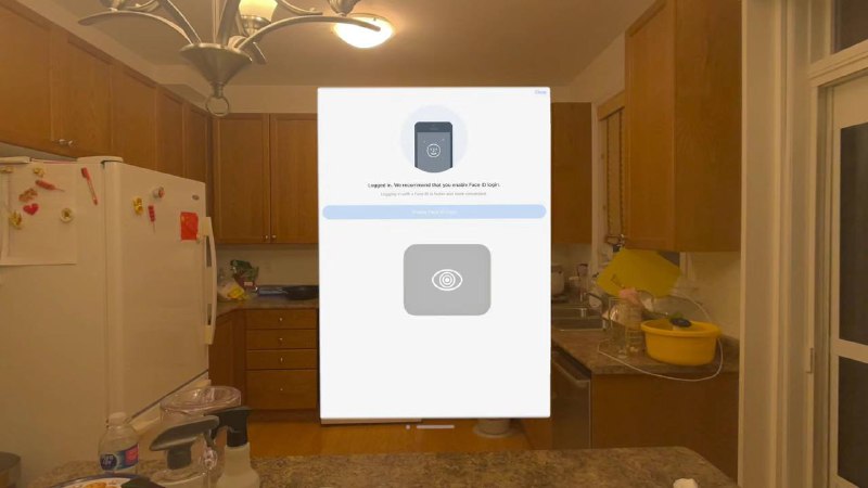 用Vision Pro的Persona虚拟形象刷脸可以骗过支付宝登录时的刷脸验证来源投稿：@TNSubmbot频道：@TestFlightCN用Vision Pro的Persona虚拟形象刷脸可以骗过支付宝登录时的刷脸验证来源投稿：@TNSubmbot频道：@TestFlightCN