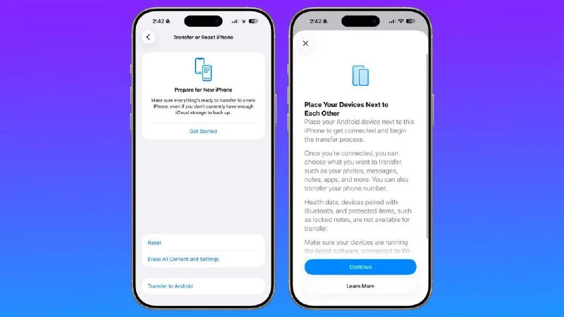  iOS 26.3 测试版新增 Android 数据迁移功能，支持第三方智能手表通知转发苹果发布 iOS 26.3 首个开发者测试版，新增两项重要功能：简化向 Android 设备迁移数据的流程，以及支持第三方智能手表接收 iPhone 通知转发