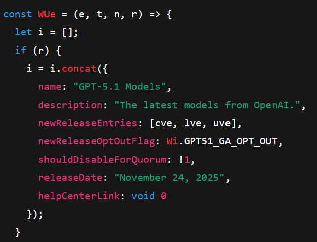  OpenAI ：GPT-5.1 将于 2025 年 11 月 24 日发布OpenAI 计划在 2025 年 11 月 24 日发布 GPT-5.1 、 GPT-5.1 Reasoning 和 GPT-5.1 Pro 模型