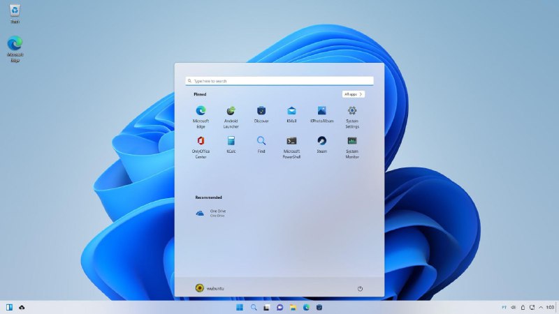 Wubuntu：采用 Windows 界面的 Linux 发行版Wubuntu 是一个采用 Windows 界面的 Linux 发行版，除了外观与 Windows 11 一样之外，还有以下特点：- Wubuntu 可以运行 .exe 以及 .msi 程序（由 Wine 驱动）- 内置完整的微软生态应用，包含：Microsoft Edge、Teams、Skype、PowerShell 等- 能在 2GB RAM 内存的设备上运行Wubuntu 可以免费体验，安装地址：前往官网下载 Wubuntu 即可