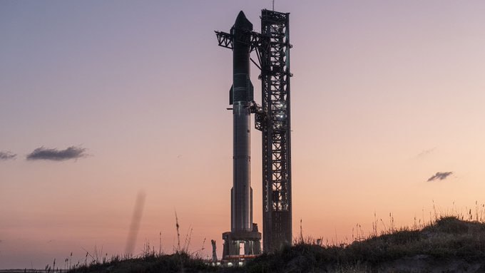 SpaceX 的星舰第五次测试官方直播将于19:45开始SpaceX 直播地址☘️ 关注频道 @ZaiHuapd📮 热点投稿 @ZaiHuabot