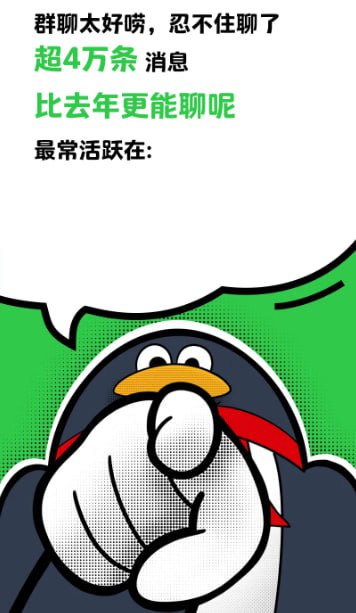 QQ年终报告已解锁，打开QQ搜索年终报告解锁属于你的年终报告📮投稿  ☘️频道  🌸聊天