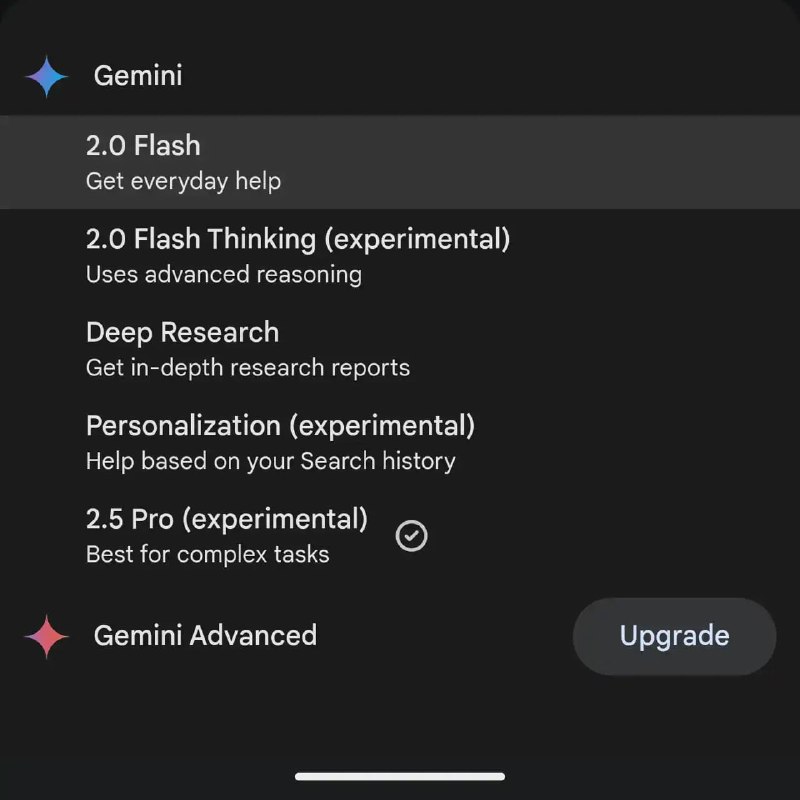 Google向所有Gemini用户开放2.5 Pro（实验版）Google将其最新的Gemini 2.5 Pro（实验版）向所有Gemini用户免费开放