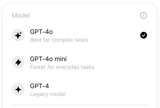ChatGPT 3.5已退役 仅剩API调用 GPT-4o mini成本下降近1倍目前在ChatGPT应用中，GPT-3.5已经完全退役，官方宣布只剩 API调用