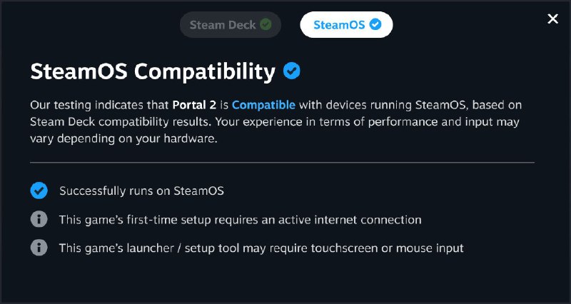 Valve推出SteamOS兼容性评级 超1.8万游戏获认证Valve正推出SteamOS兼容性评级系统，旨在覆盖所有运行SteamOS的设备，而非仅Steam Deck，以此扩展Steam Deck验证计划