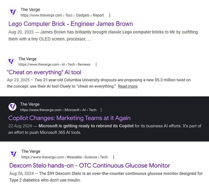  Google 正在搜索结果中测试改写网页标题Google 正在进行一项“小规模”的测试，在搜索结果中用 AI 生成的标题替换部分网页原有标题